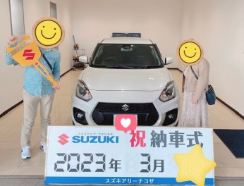 スイフトスポーツ納車しました！！！